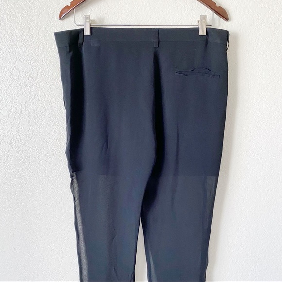 Vince black sheer pants size 10 - Picture 13 of 13